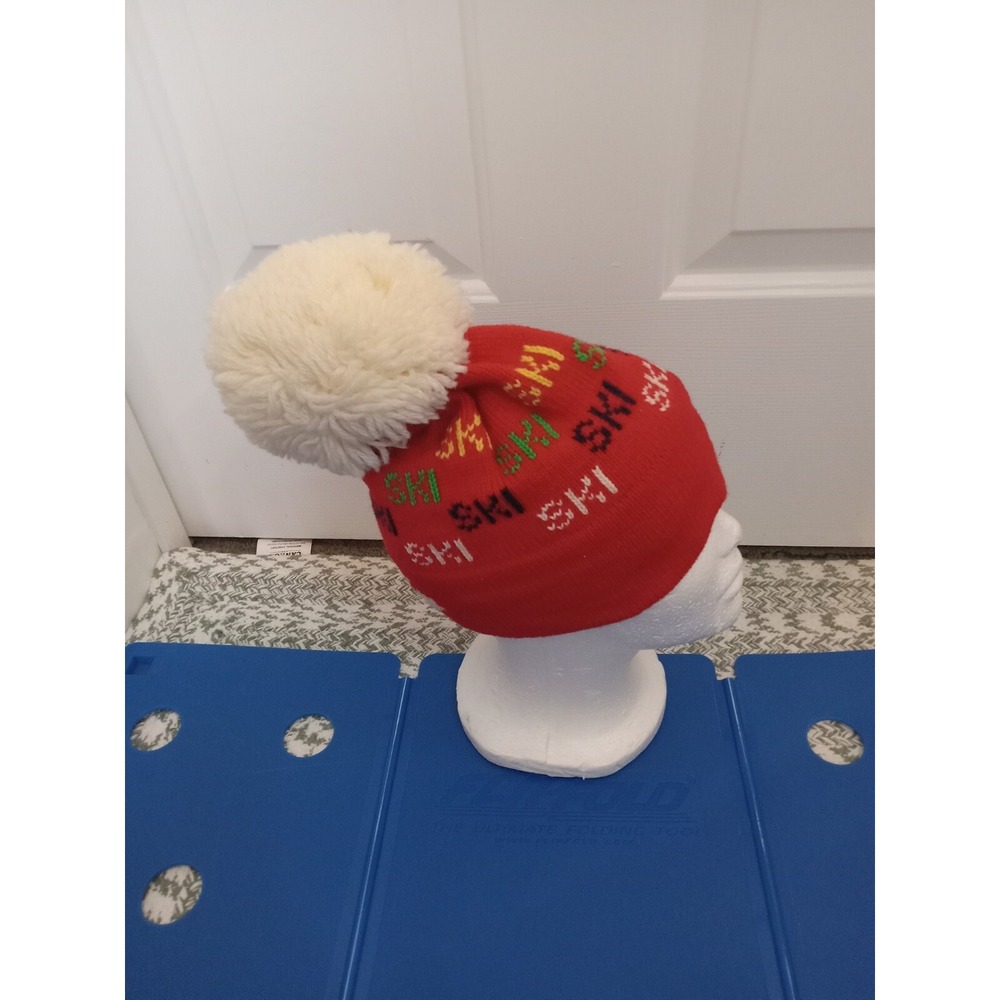 Vintage Canadian Winter Cap, Murray Merkley, 100% Virgin Wool Hat One Size Small - Picture 14 of 16